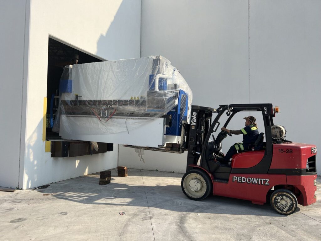 Pedowitz Machinery Movers South Florida Industrial Rigging Press Brake & CNC Machinery 3