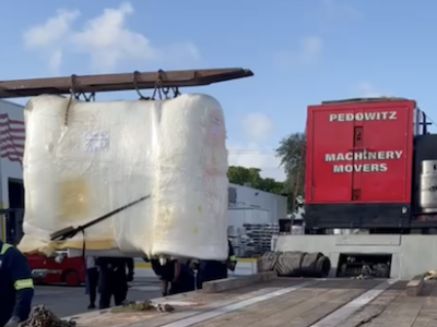 Florida Trucking Rigging Company Move Oversize Printer South FL?