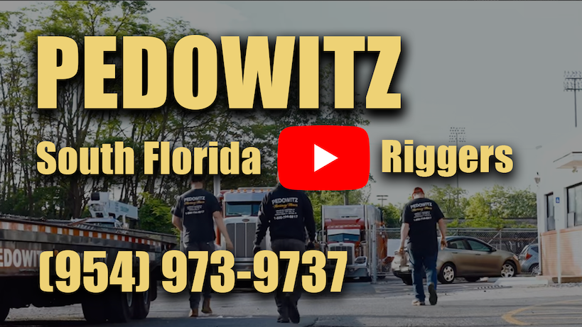 Pedowitz Machinery Movers South Florida Trucking Rigging and Crane Services Miami West Palm Beach Fort Lauderdale Oversize Heavy Haul 2